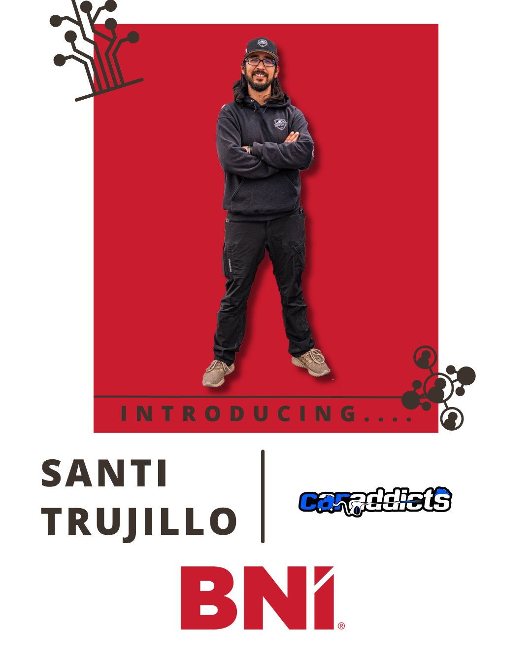 BNI member highlight graphic
